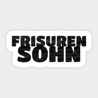 Frisurensohn Trump Biden Friseur Frisur Sticker